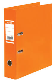 ARCHIVADOR DE PLANCA OFICIO 4 UNI NARANJA
